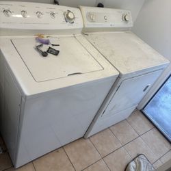 Washer And Dryer Washer Works Dryer Works, But It Needs Some Publicly New Belt Or Tuned Up To Make It