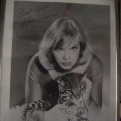 Anne Francis Signed Picture The Phantom Movie 