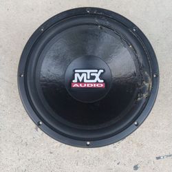 Mtx Subwoofer 12...Used Function 20.00 Pick Up 