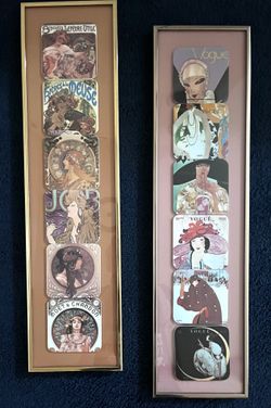 Vintage Art Nouveau & Art Deco Tiles