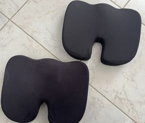 Seat Cushion Set – Memory Foam Support Cushions (2 Pieces)