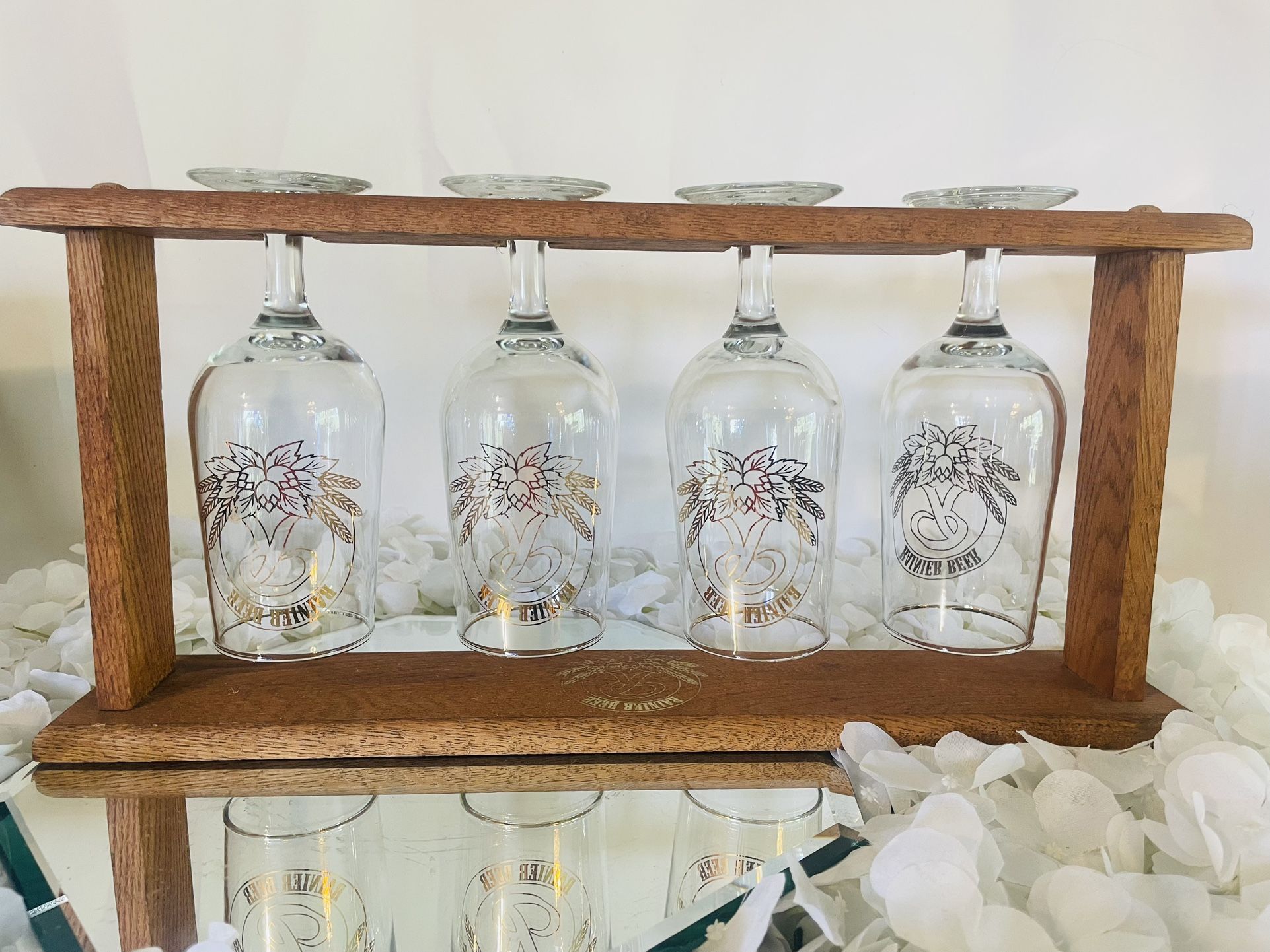 Rainier Beer Glass Bareware