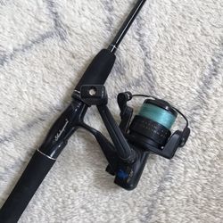 Shakespeare Fishing Rod  With Eagle Claw Reel