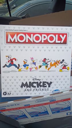 Mickey and friends monopoly
