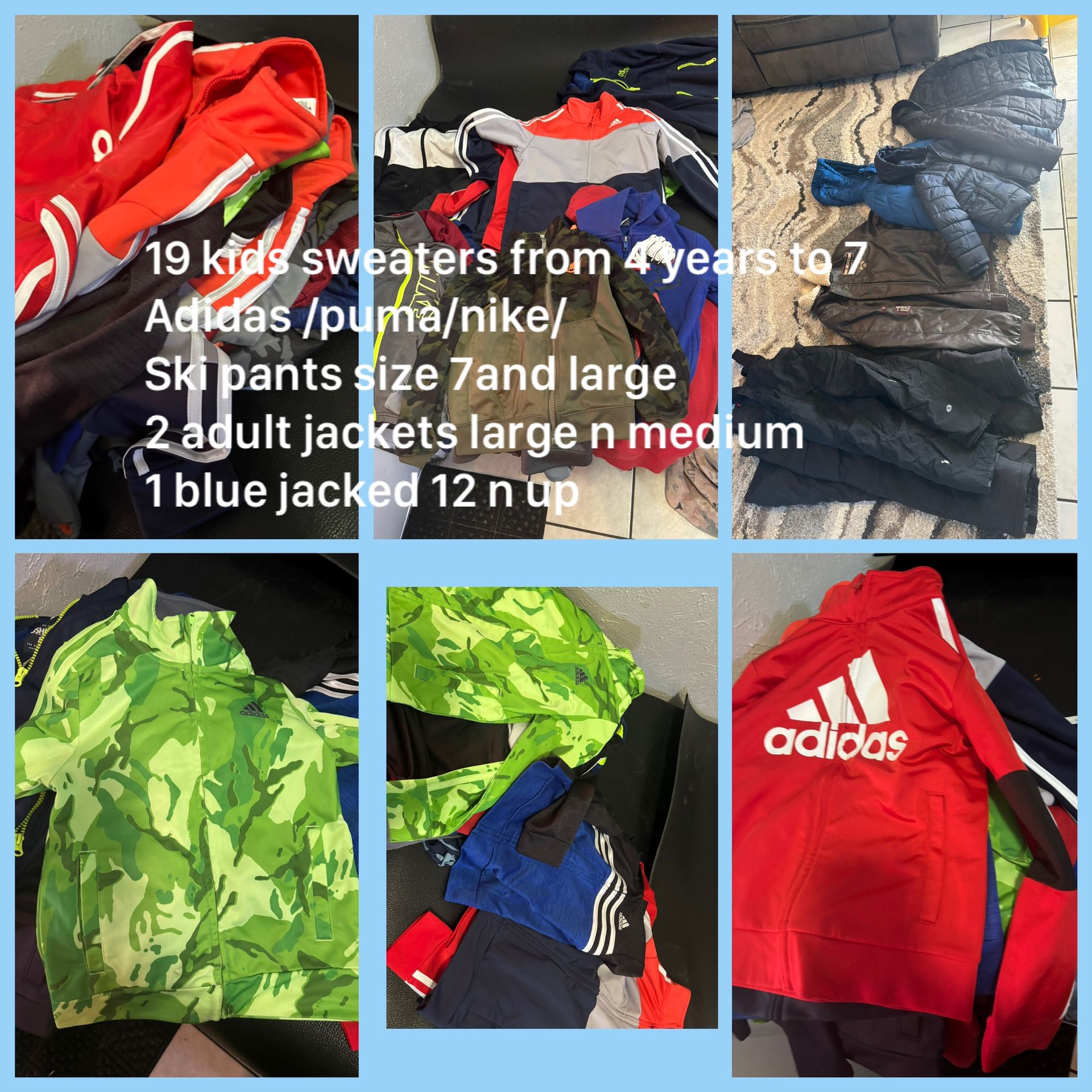 Kids And Adult Bundle $60 All 