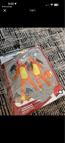 Charizard kids costume