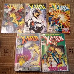 Lot Of 5 90s X-Men Comics 