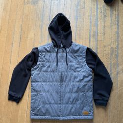 Boys Travis Mathew Quilted Hoodie Jacket