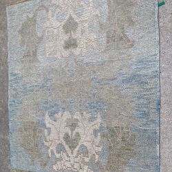 Antique Hand Knotted Donegal Rug With Victorian Design