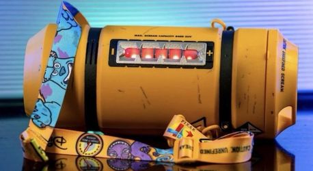 Disney Parks Monsters, Inc. Scream Canister Popcorn Bucket🍿