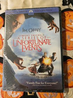 A Series of Unfortunate Events DVD (2005) - Brand New Sealed Full Screen Jim Carrey
