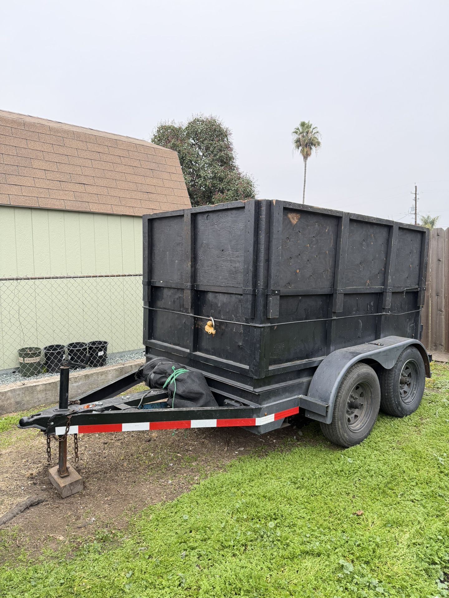 Dump Haul Trailer 5x8 Hydraulic 
