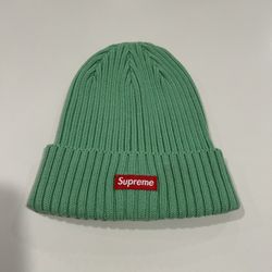 “Overdyed” Supreme Mint Beanie