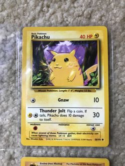 Pokémon Pikachu rare mint condition