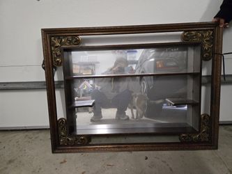 Antique Shadow Box Mirror