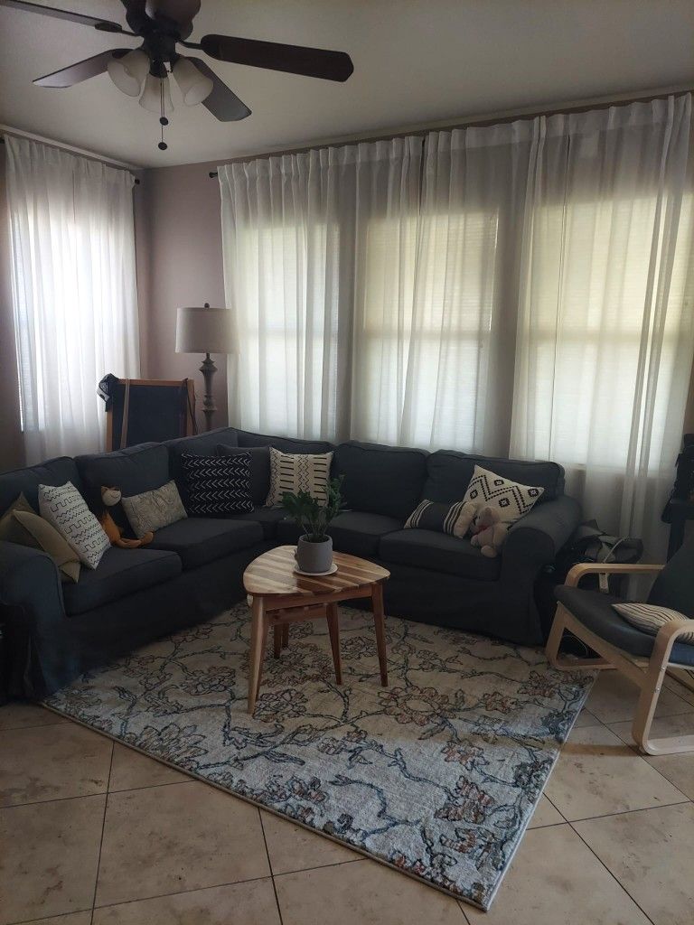 Ikea Sectional Sofa And Chair 