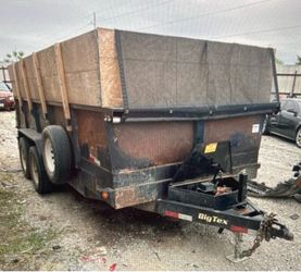 2015 Big Tex 14XL dump trailer