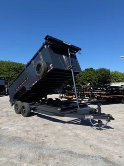 AMP 7 × 16 High Side Dump Trailer 16k