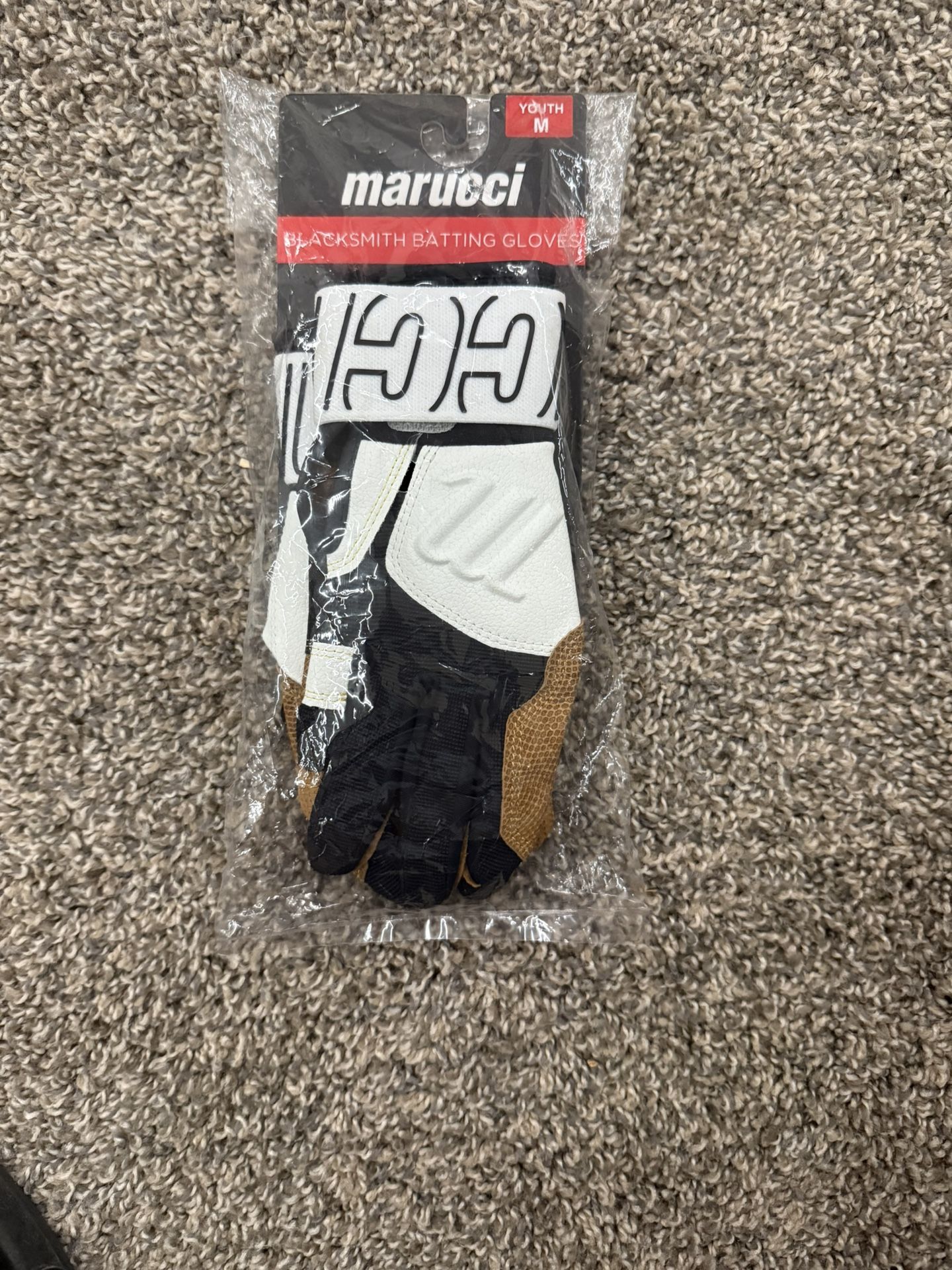 Marucci Batting Gloves, Size Youth M