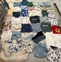 Large Lot of Baby Boy Clothing