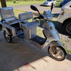 48v Cargo Scooter With Pedal Assistance 