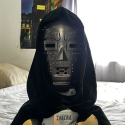 Doctor Doom Mask Costume Cosplay Marvel Collectible Factory X