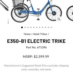 Electric Bike for Summer!
