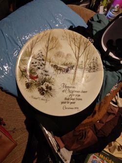 Winter Scene Series Christmas 1974