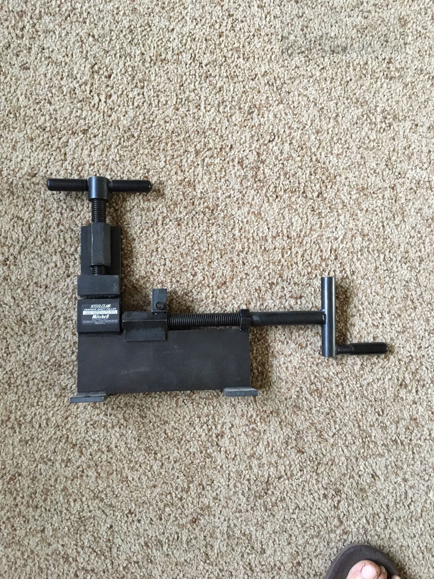 Mitchell golf graphite shaft puller