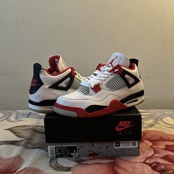 Size 12 Jordan 4 Fire Red 