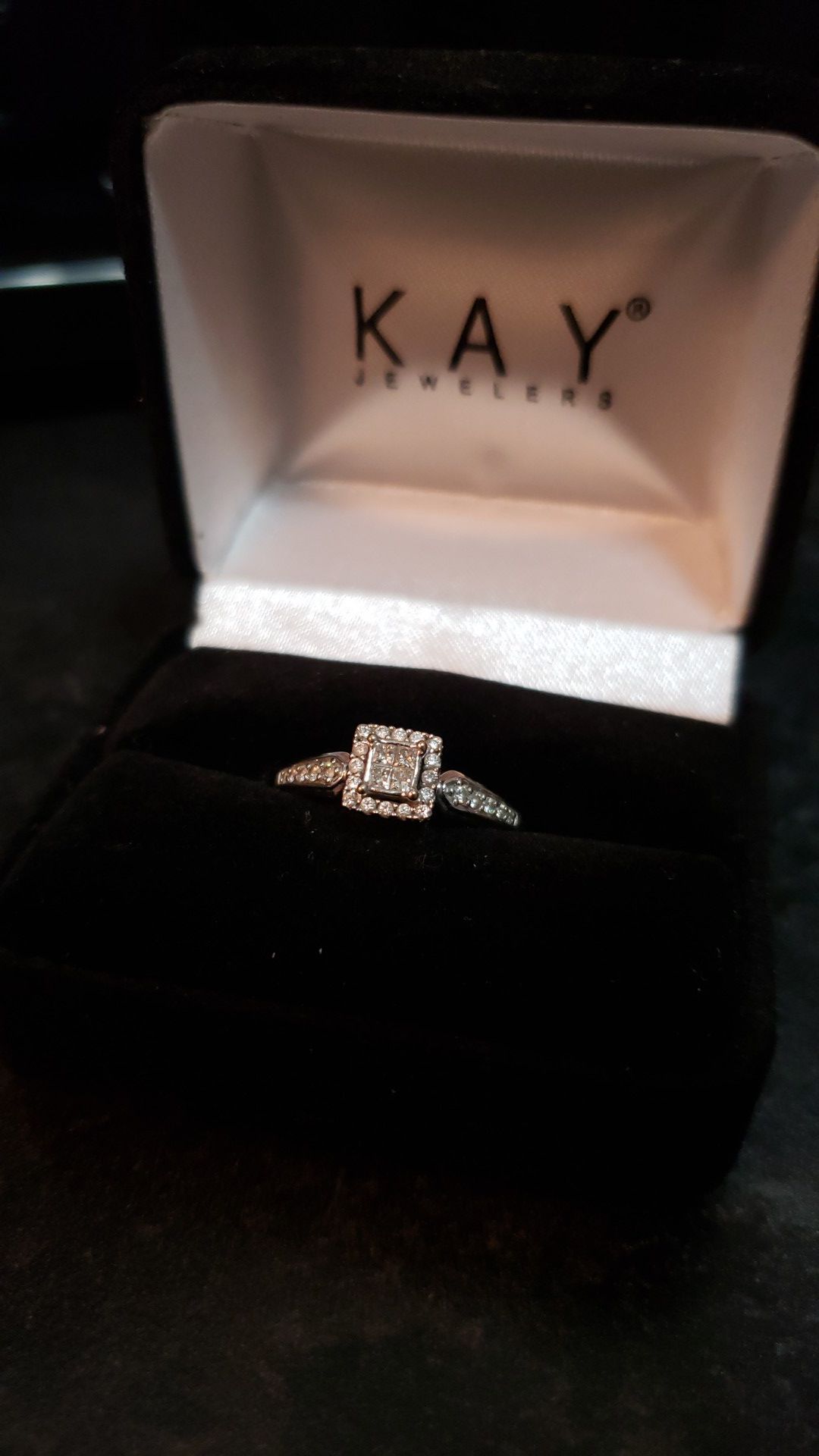 KAY jewelers engagement ring