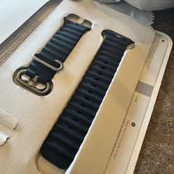 Navy Blue Ocean Band Apple Watch Ultra 2 / 3