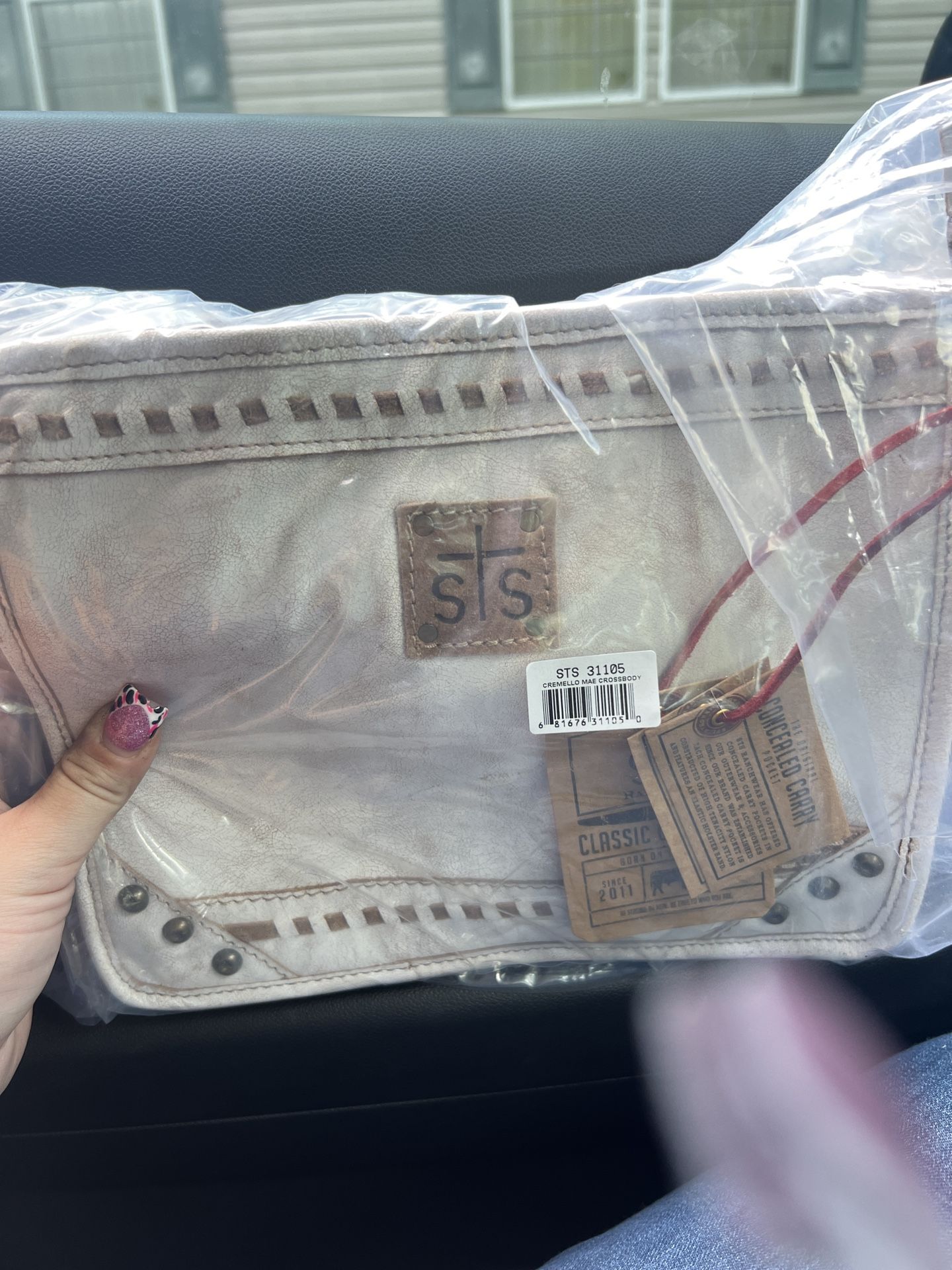 STS Leather Crossbody Purse