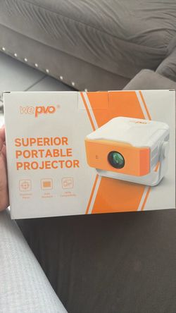 Superior portable projector