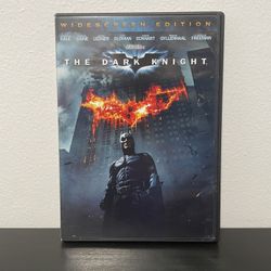 The Dark Knight DVD Widescreen Edition Batman Christian Bale Heath Ledger 2008