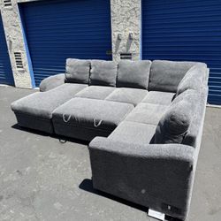 Coddle Aria Sleeper Sectional – Reversible Chaise + Storage 