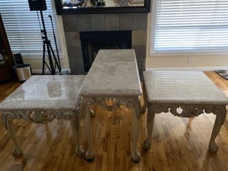 Side table, Marble