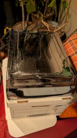 Vintage Chrome C-Fold Paper Towel Dispenser restaurant bathroom commercial towels holder