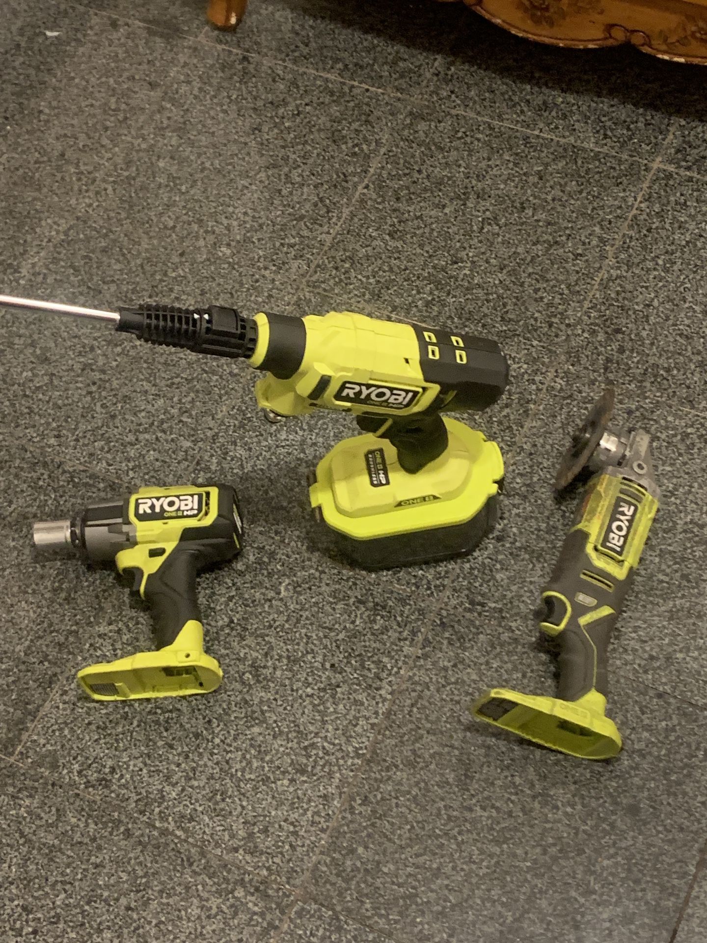 Impacrgun Pressure Washer Angle Grinder $90