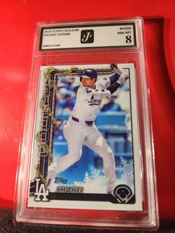 2025 Topps Holiday Shohei Ohtani #H200 SP Short Print  EJE 8.NM-MT