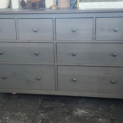 Gray Ikea Dresser