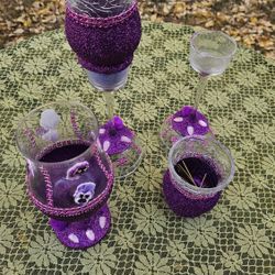 Purple Goblet Set