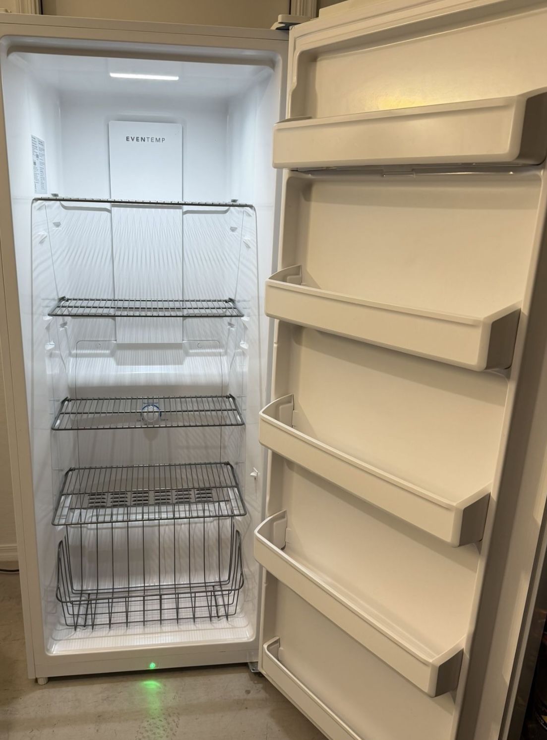 CLEAN! NICE! Frigidaire Upright Even Temp Freezer