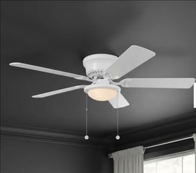 52 inch white ceiling fan