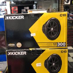 Kicker C10 On Sale Today For 79.99 