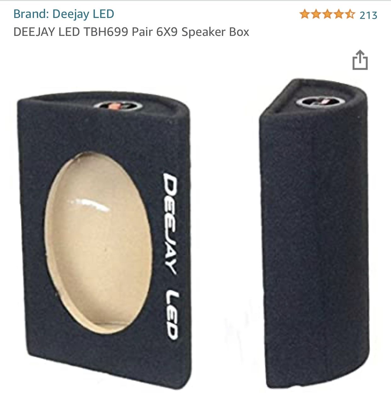 Shallow 6x9 Speaker Box