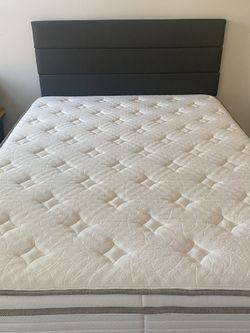 Bed Frame + Mattress + Headboard
