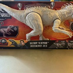 JURASSIC WORLD DESTROY 'N DEVOUR INDOMINUS REX