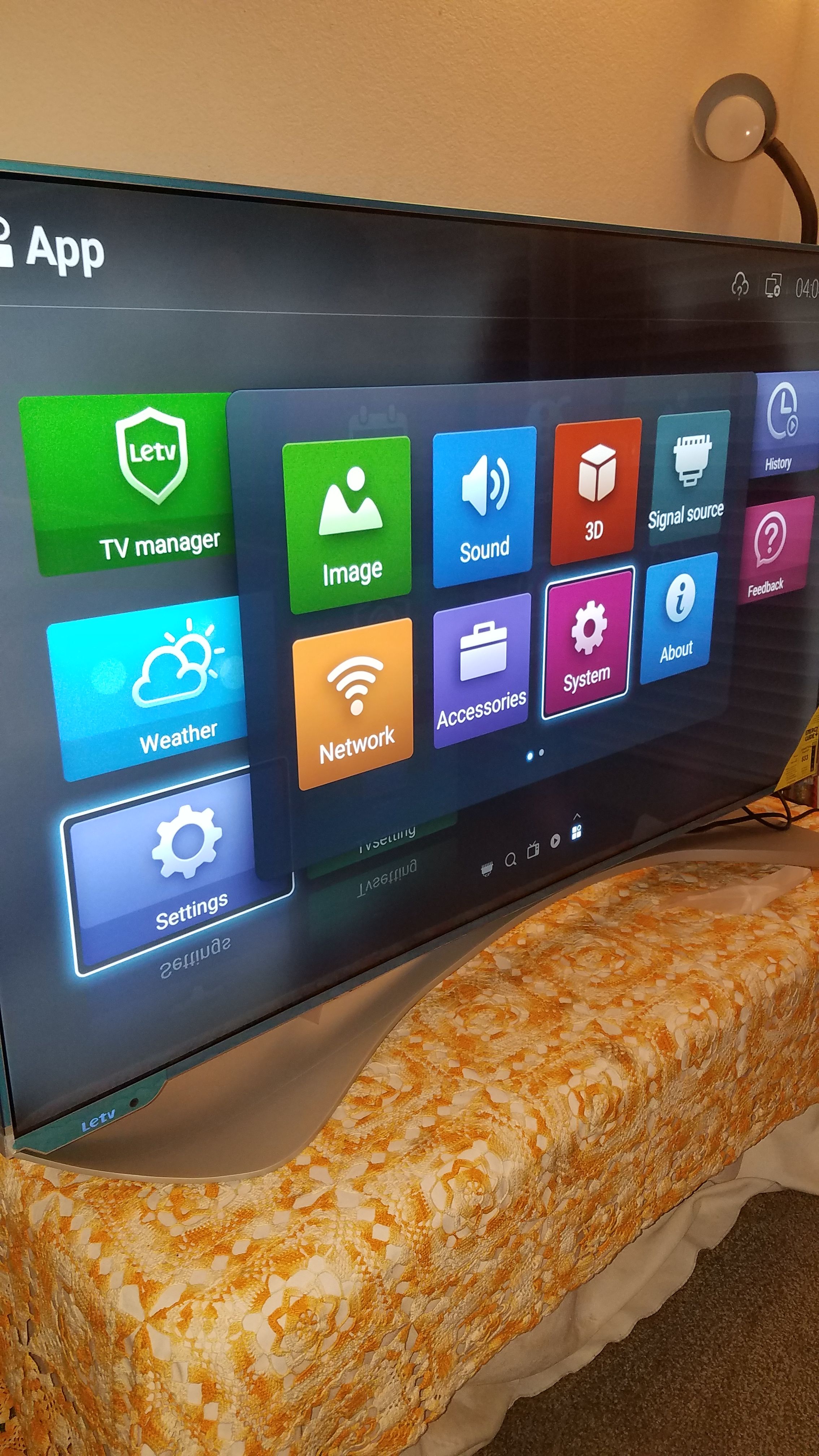 55"LETV Led 3D 4k 2160p ultra high definition Smart TV wi-fi Model L553AN