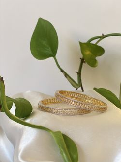 Gold Indian Bangles 